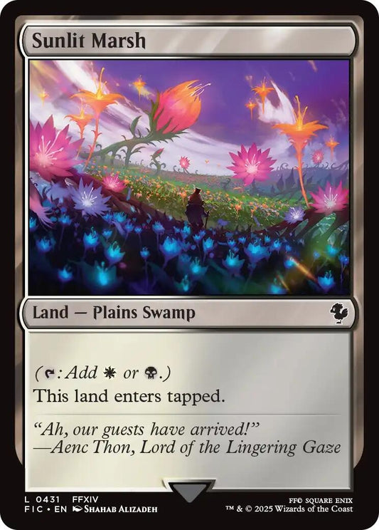 Image for Sunlit Marsh (Surge Foil) (431) - Magic: The Gathering