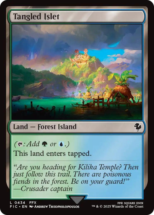 Image for Tangled Islet (Surge Foil) (434) - Magic: The Gathering