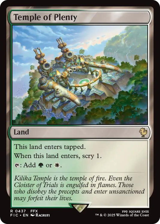 Image for Temple of Plenty (Surge Foil) (437) - Magic: The Gathering