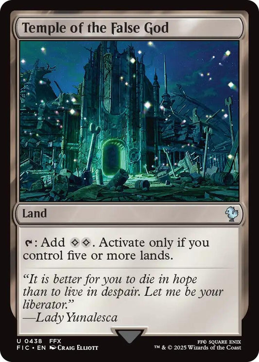 Image for Temple of the False God (Surge Foil) (438) - Magic: The Gathering
