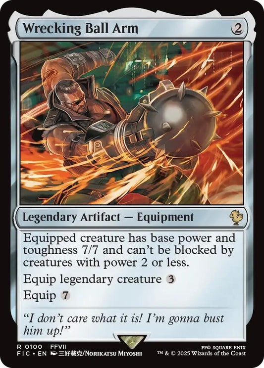 Image for Wrecking Ball Arm (Surge Foil) (100) - Magic: The Gathering