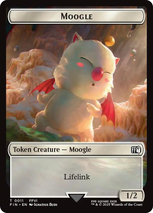 Image for Moogle // Zombie Double-Sided Token (11 // 6) - Magic: The Gathering