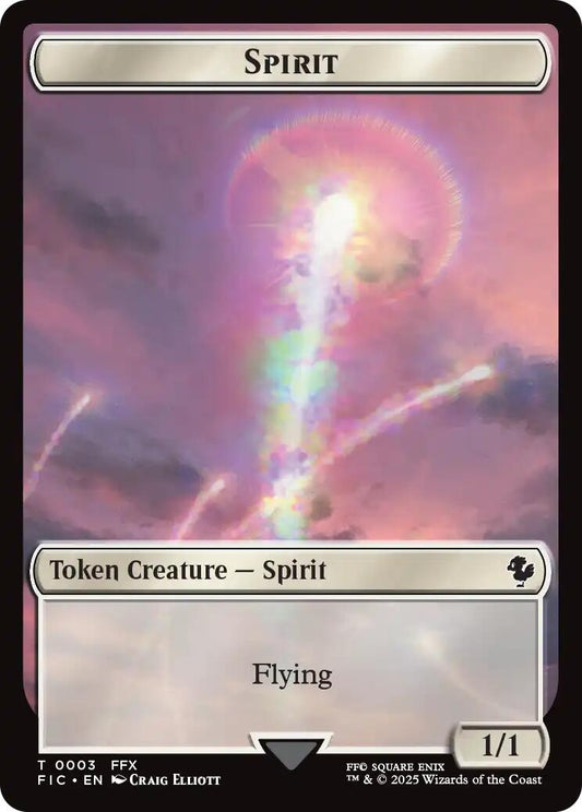 Image for Spirit // Hero (0002) Double-Sided Token (3 // 2) - Magic: The Gathering