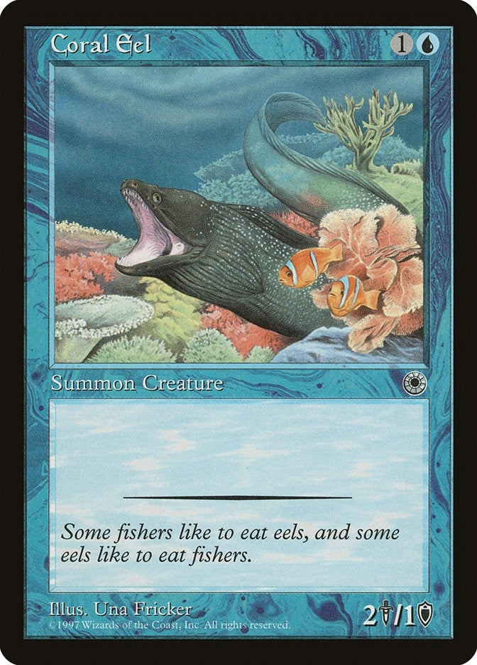 Image for Coral Eel - Magic: The Gathering
