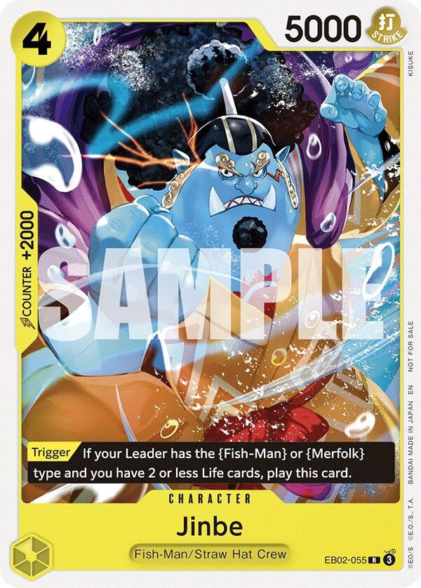 Image for Jinbe (Tournament Pack 2025 Vol. 3) (EB02-055) - One Piece Card Game