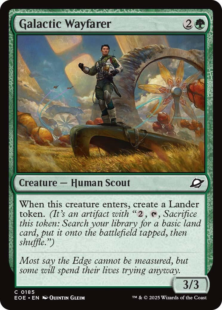 Image for Galactic Wayfarer (185) - Magic: The Gathering