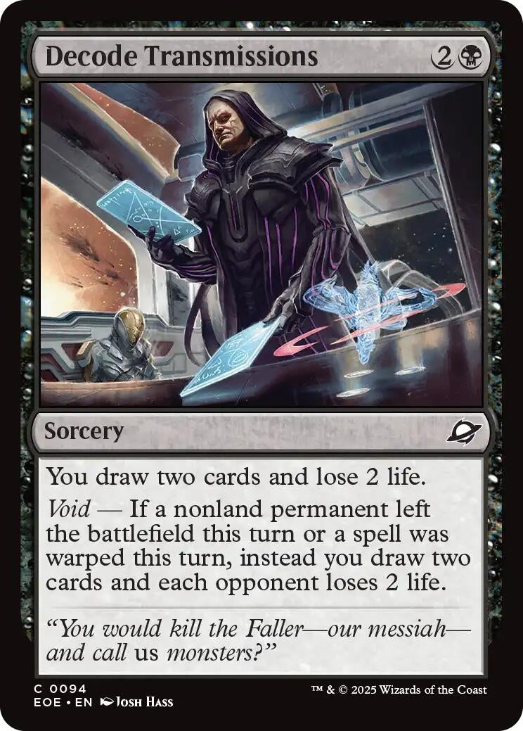 Image for Decode Transmissions (94) - Magic: The Gathering
