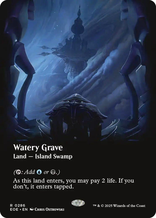 Image for Watery Grave (Borderless) (286) - Magic: The Gathering
