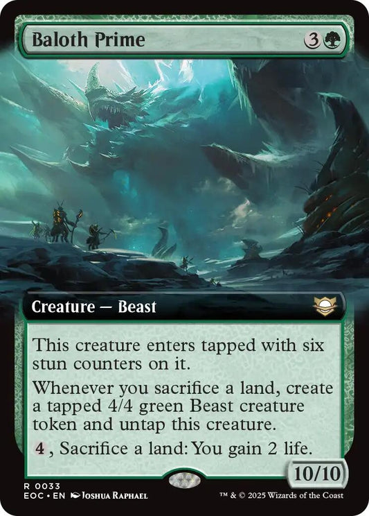 Image for Baloth Prime (Extended Art) (33) - Magic: The Gathering