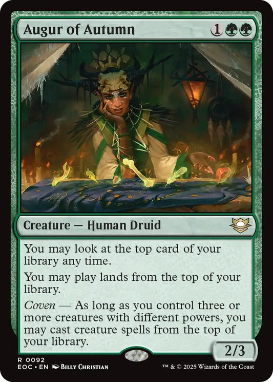 Image for Augur of Autumn (92) - Magic: The Gathering