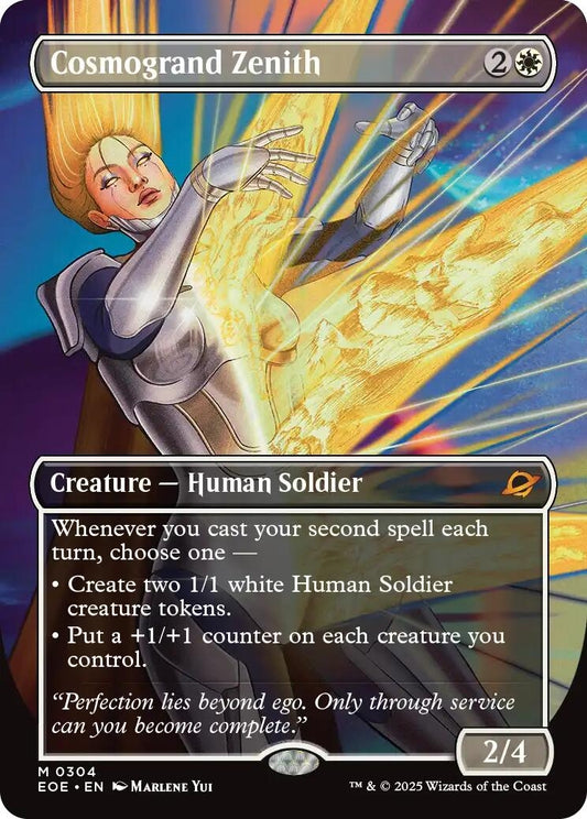 Image for Cosmogrand Zenith (Borderless) (304) - Magic: The Gathering