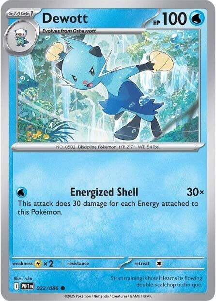 Image for Dewott (022/086) - Pokemon