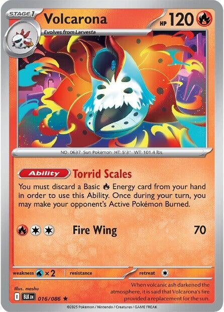 Image for Volcarona (016/086) - Pokemon