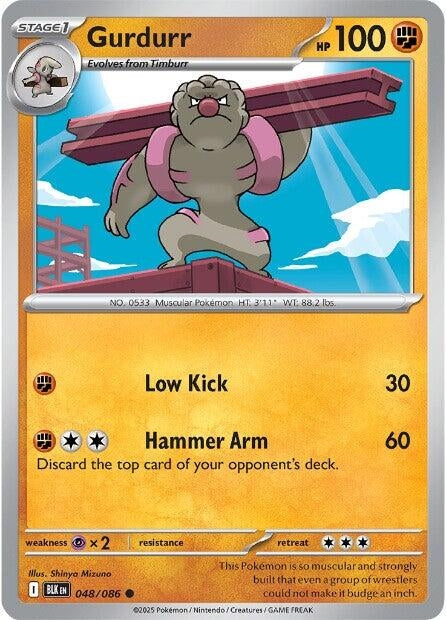 Image for Gurdurr (048/086) - Pokemon