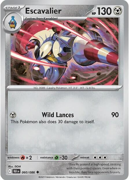 Image for Escavalier (060/086) - Pokemon