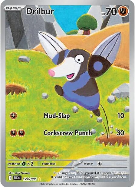 Image for Drilbur (124/086) - Pokemon