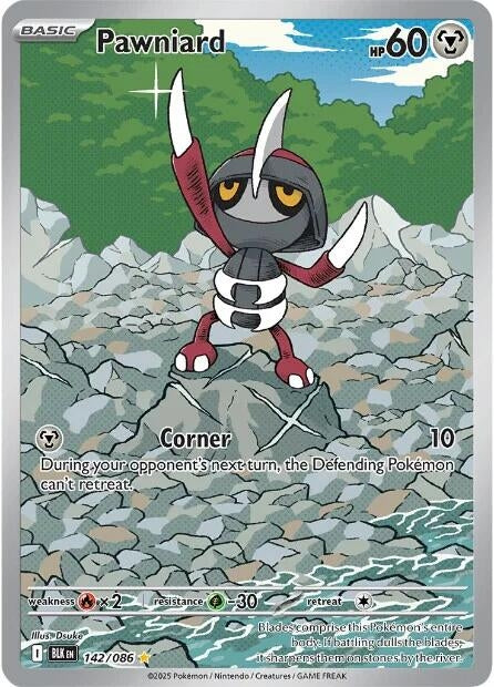 Image for Pawniard (142/086) - Pokemon