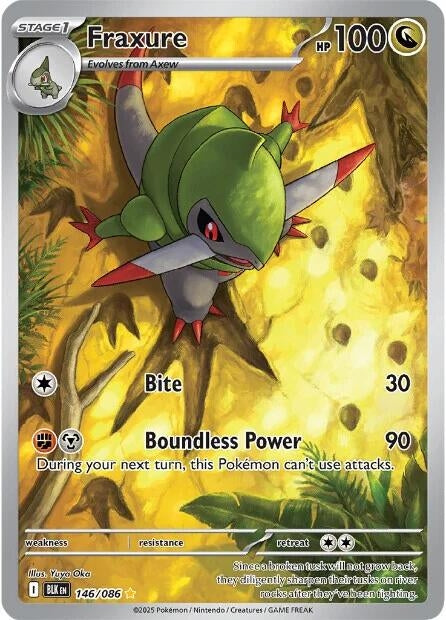 Image for Fraxure (146/086) - Pokemon