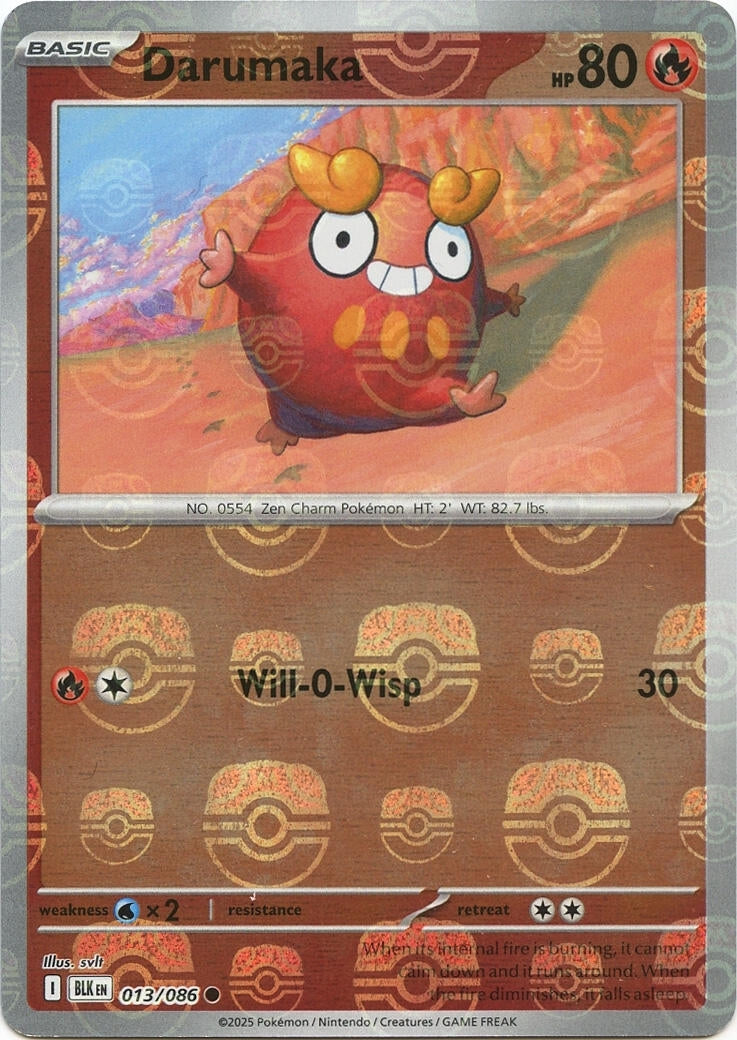 Darumaka (Master Ball Pattern) (013/086)