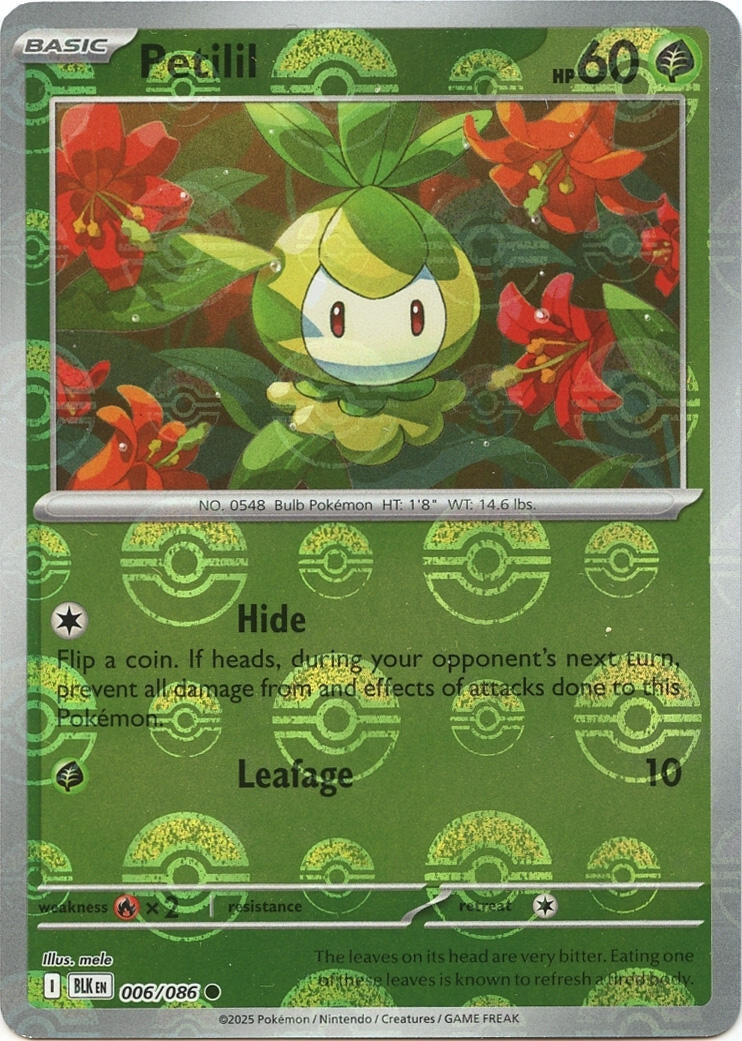 Image for Petilil (Poke Ball Pattern) (006/086) - Pokemon