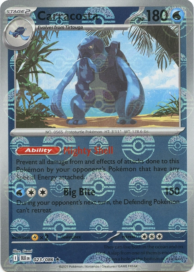 Carracosta (Poke Ball Pattern) (023/086)