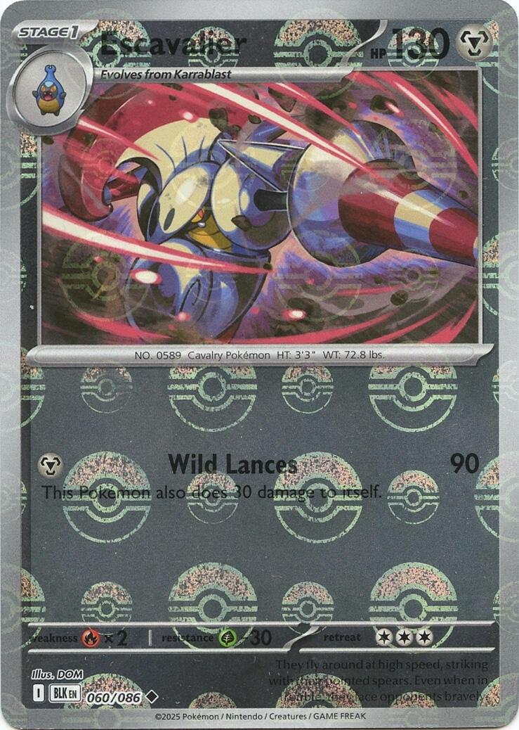 Image for Escavalier (Poke Ball Pattern) (060/086) - Pokemon