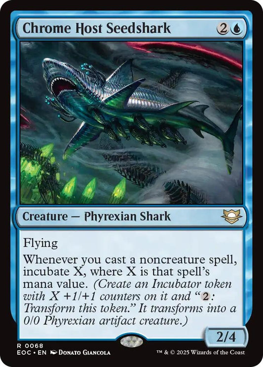 Image for Chrome Host Seedshark (68) - Magic: The Gathering