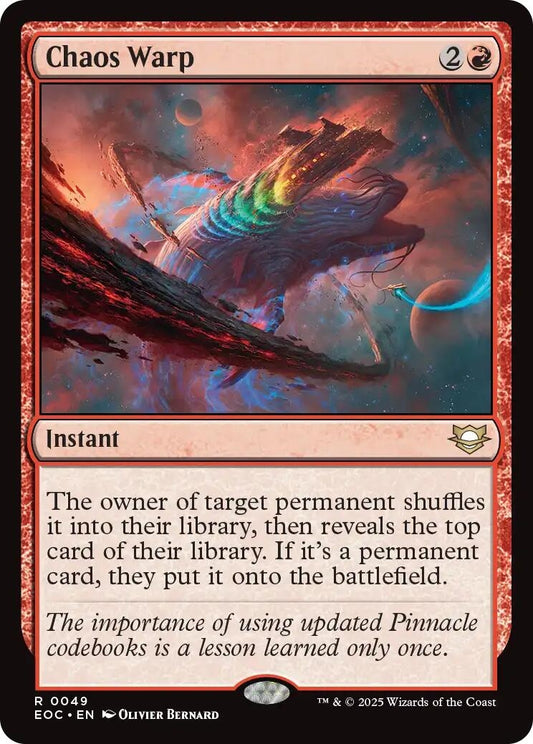 Image for Chaos Warp (49) - Magic: The Gathering