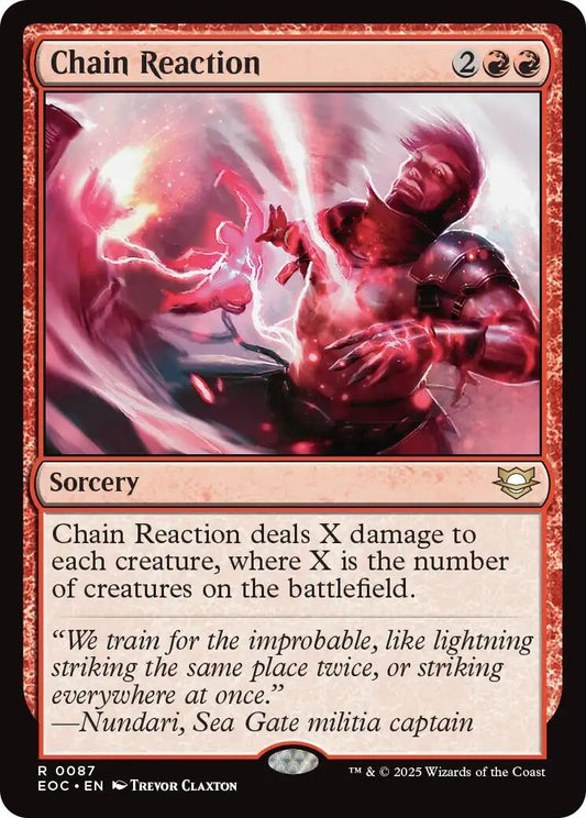 Image for Chain Reaction (87) - Magic: The Gathering