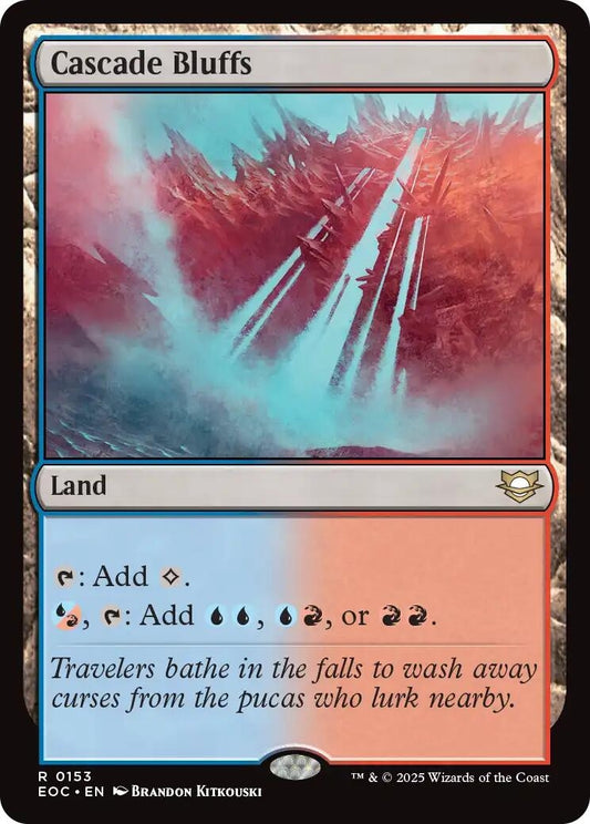 Image for Cascade Bluffs (153) - Magic: The Gathering