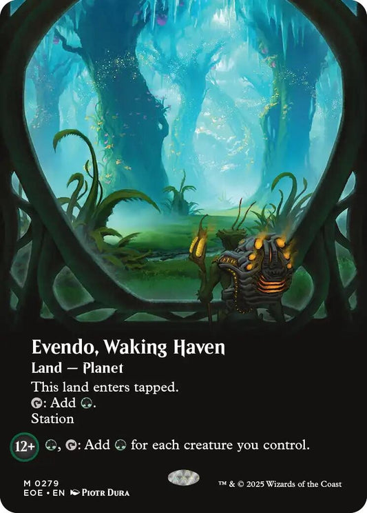 Image for Evendo, Waking Haven (Borderless) (279) - Magic: The Gathering