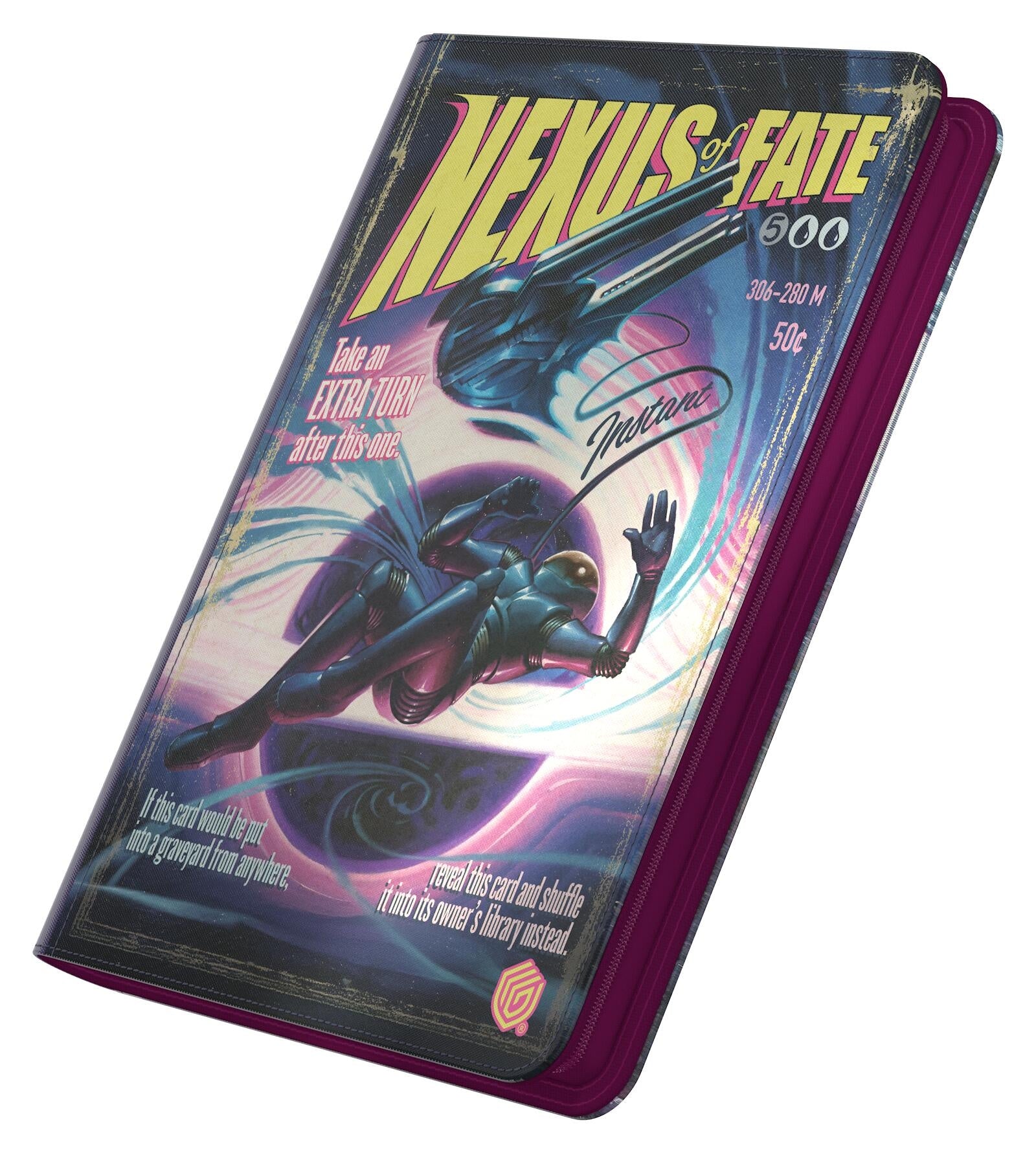 Image for Magic: The Gathering - Edge of Eternities Zipfolio 360 Xenoskin - Nexus of Fate - Storage Albums