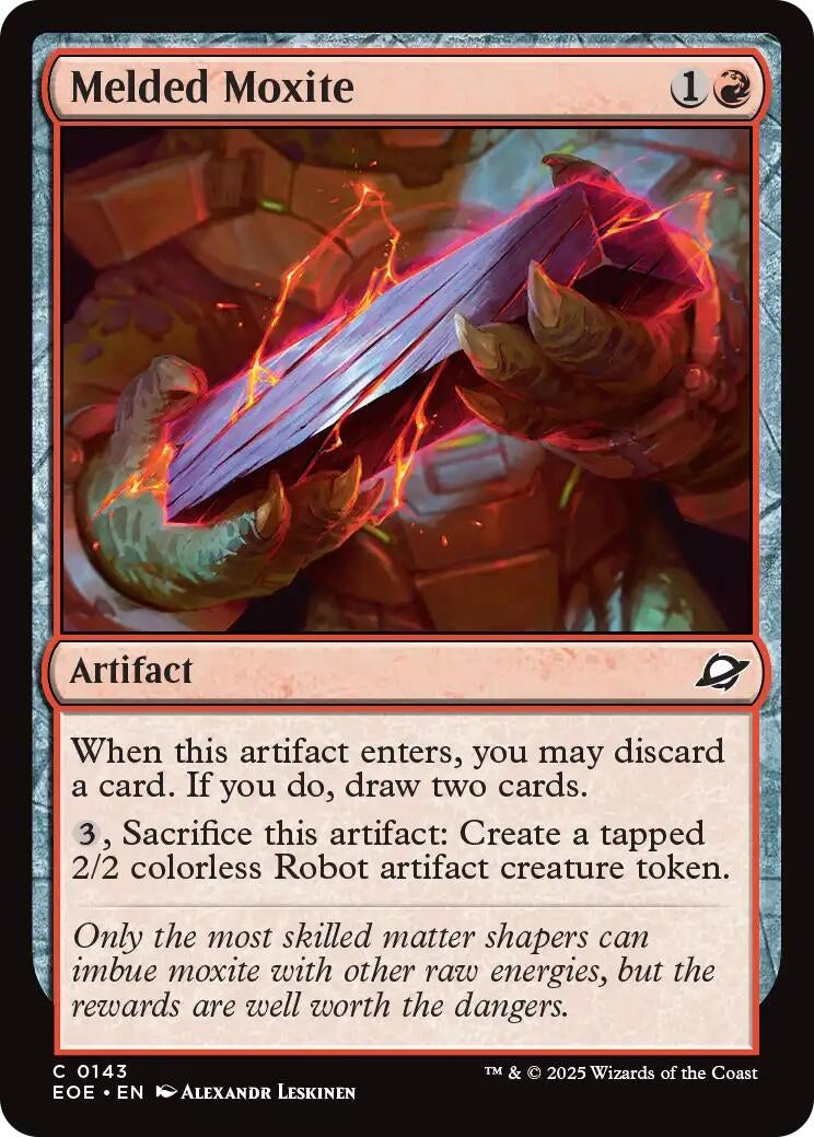 Image for Melded Moxite (143) - Magic: The Gathering