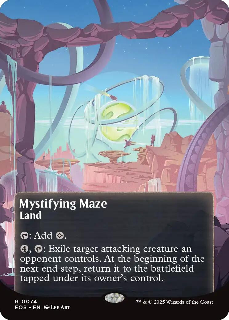Image for Mystifying Maze (0074) (Borderless) (74) - Magic: The Gathering