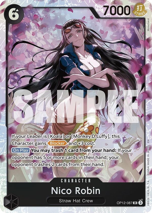 Image for Nico Robin (OP12-087) - One Piece Card Game