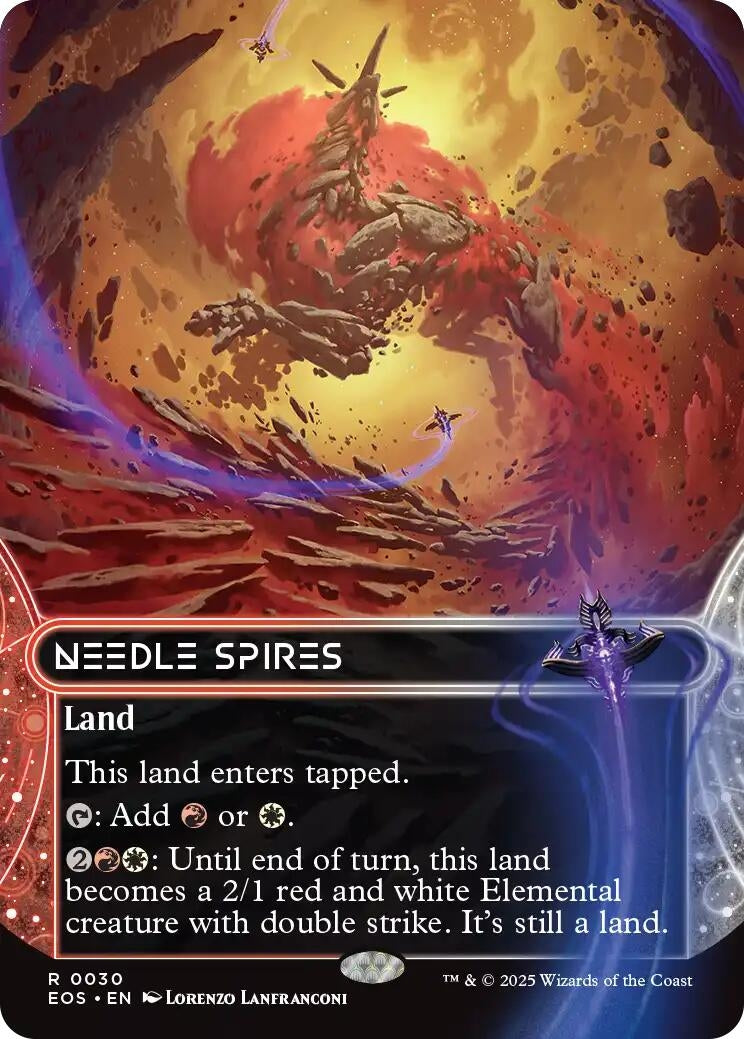 Image for Needle Spires (0030) (Borderless) (30) - Magic: The Gathering