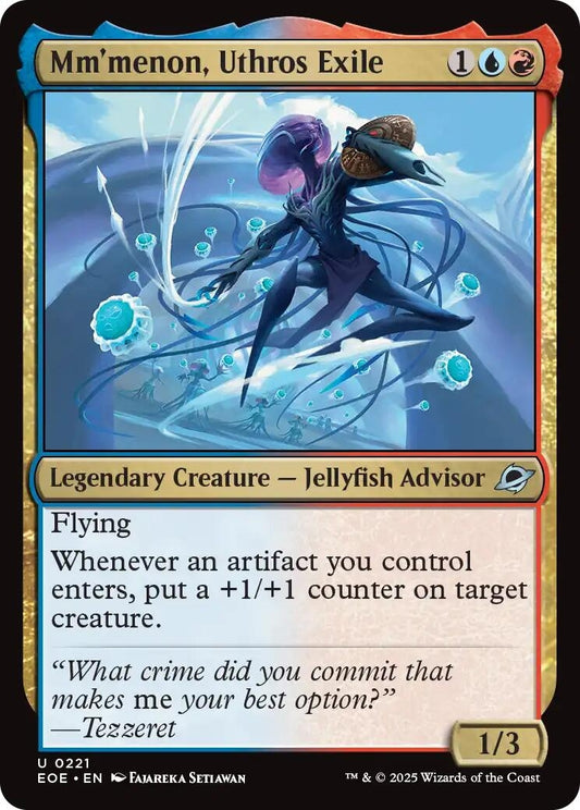 Image for Mm'menon, Uthros Exile (221) - Magic: The Gathering