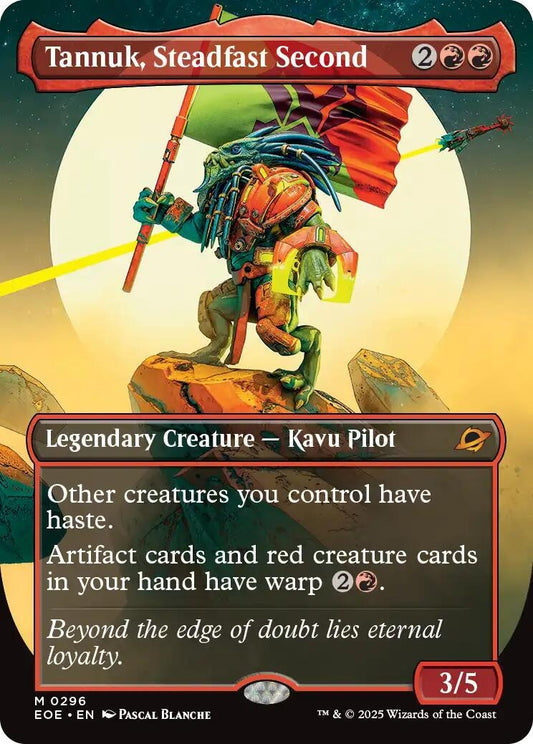 Image for Tannuk, Steadfast Second (Borderless) (296) - Magic: The Gathering