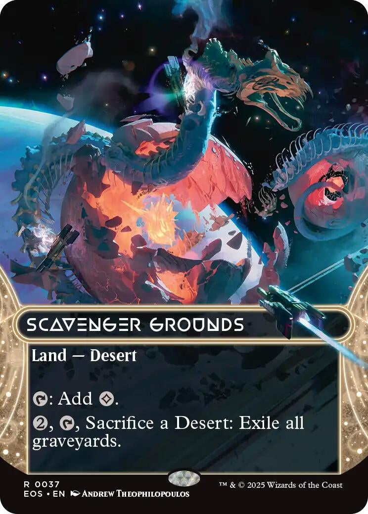 Image for Scavenger Grounds (0037) (Borderless) (37) - Magic: The Gathering