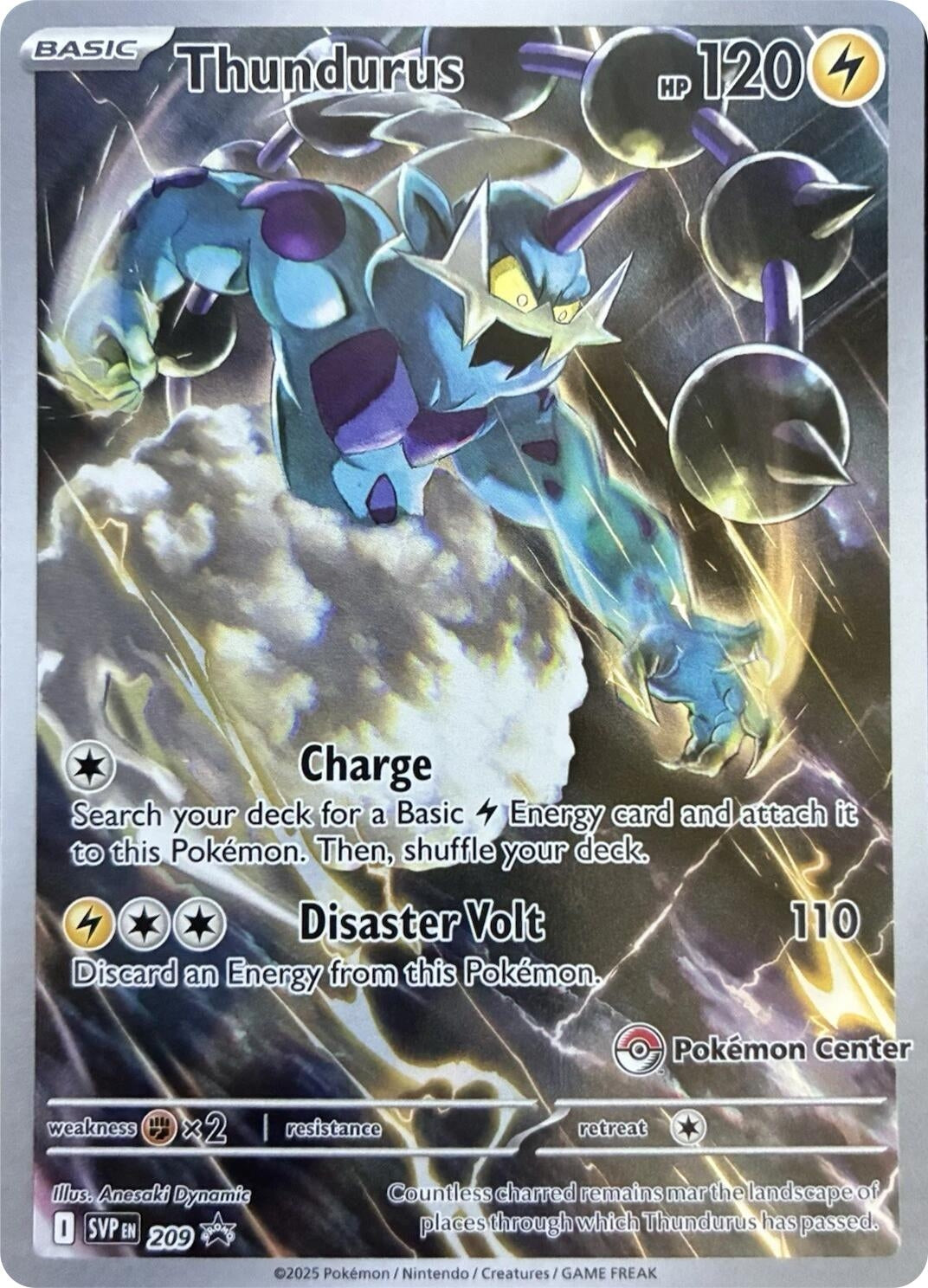 Image for Thundurus - 209 (Pokemon Center Exclusive) (209) - Pokemon