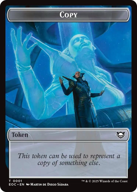 Image for Copy // Clue Double-Sided Token (1 // 10) - Magic: The Gathering