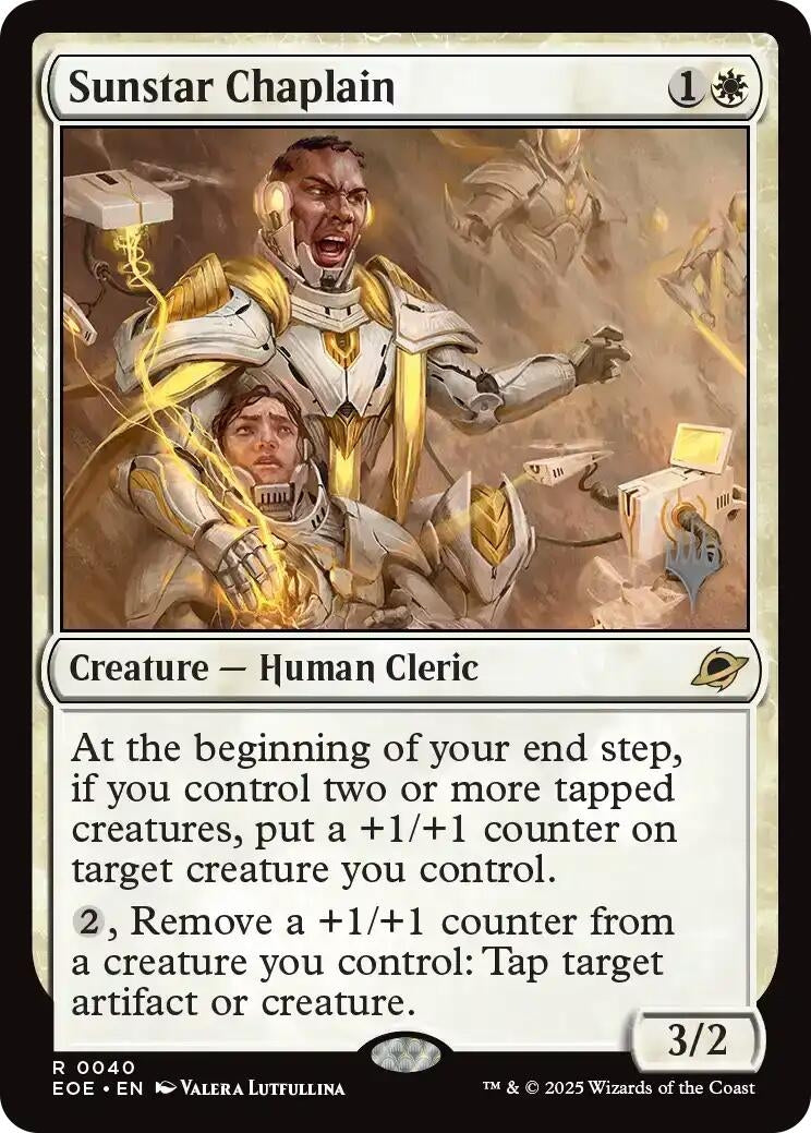 Image for Sunstar Chaplain (40) - Magic: The Gathering