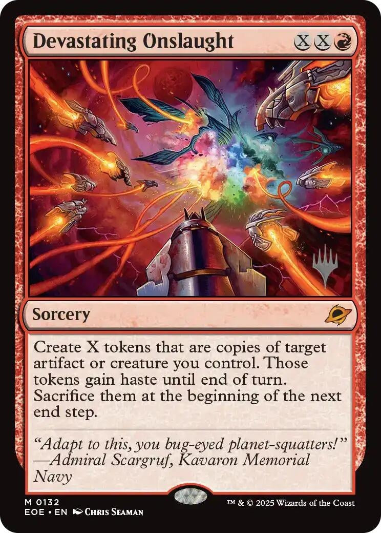 Image for Devastating Onslaught (132) - Magic: The Gathering