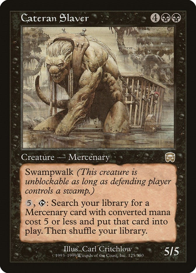 Image for Cateran Slaver (125) - Magic: The Gathering