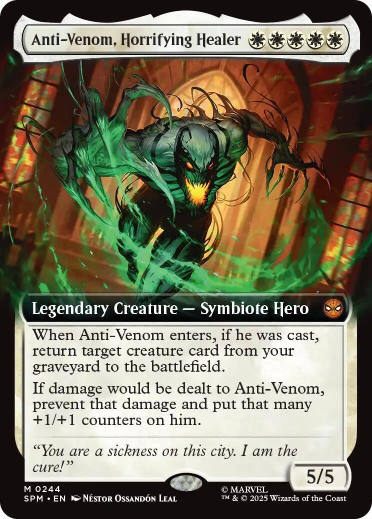 Anti-Venom, Horrifying Healer (Extended Art) (244)