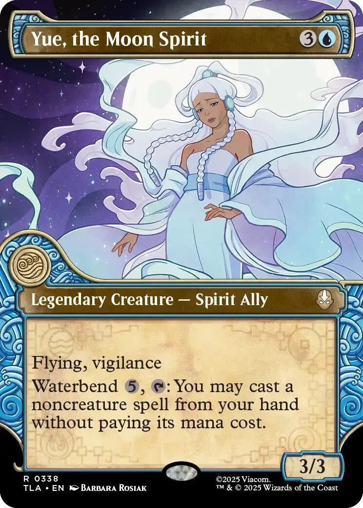 Image for Yue, the Moon Spirit (Showcase) (338) - Magic: The Gathering