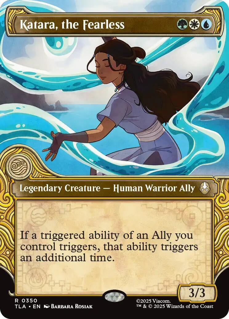 Image for Katara, the Fearless (Showcase) (350) - Magic: The Gathering