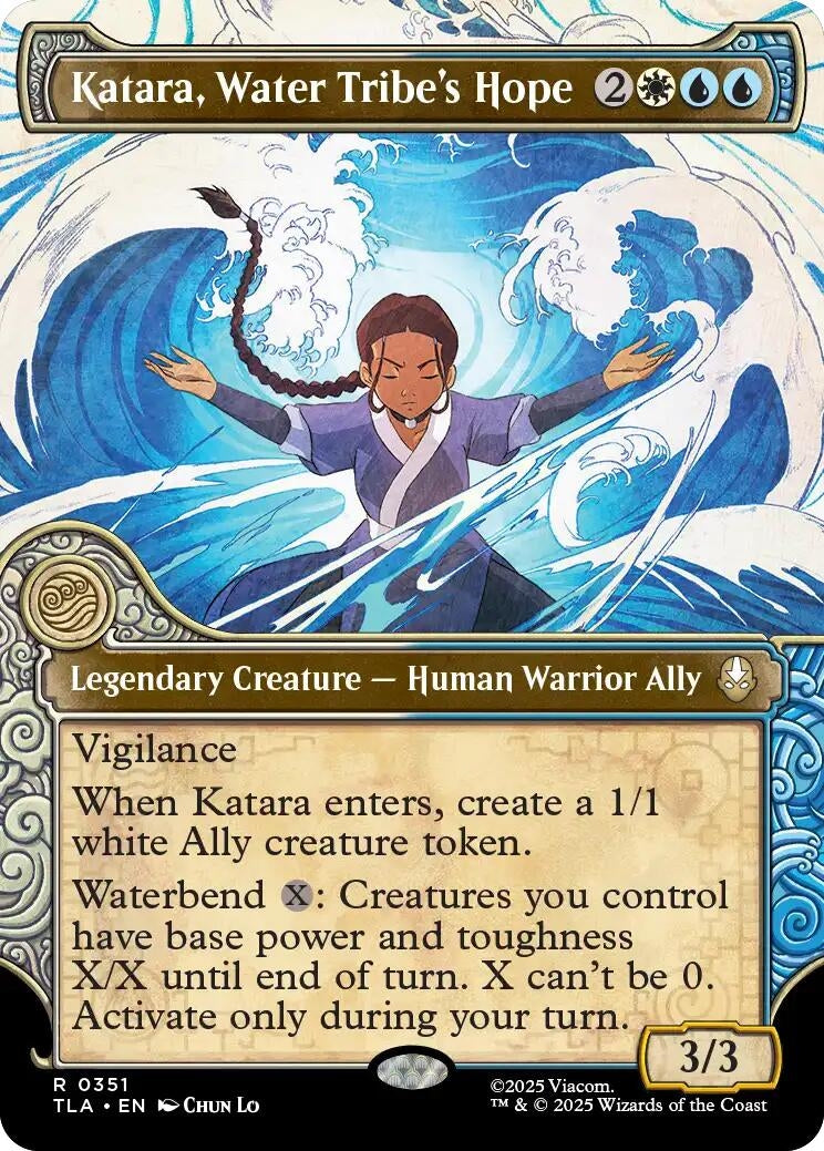 Image for Katara, Water Tribe's Hope (Showcase) (351) - Magic: The Gathering