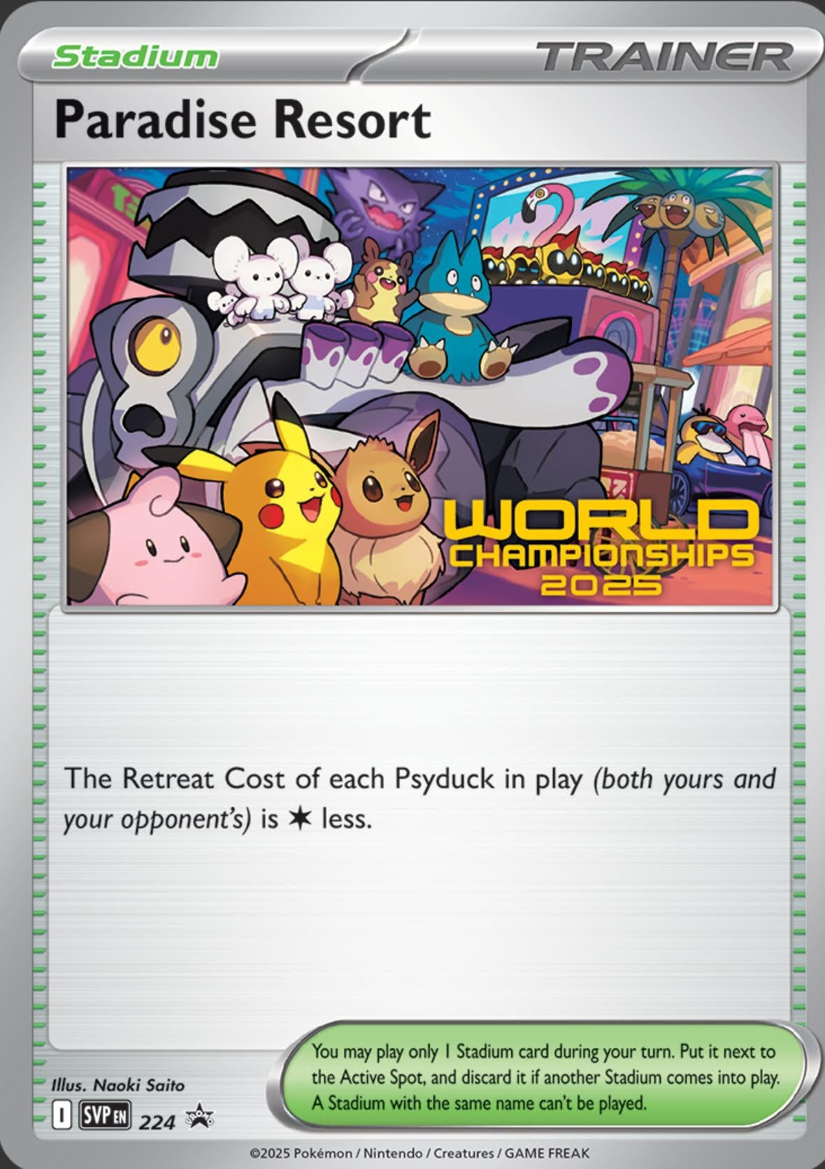 Image for Paradise Resort - 224 (World Championships 2025) (224) - Pokemon