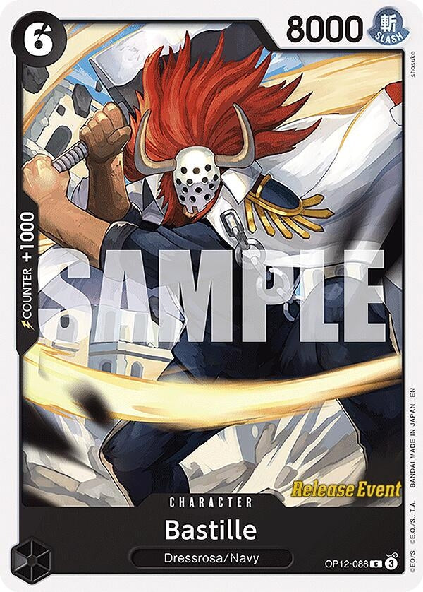 Image for Bastille (OP12-088) - One Piece Card Game
